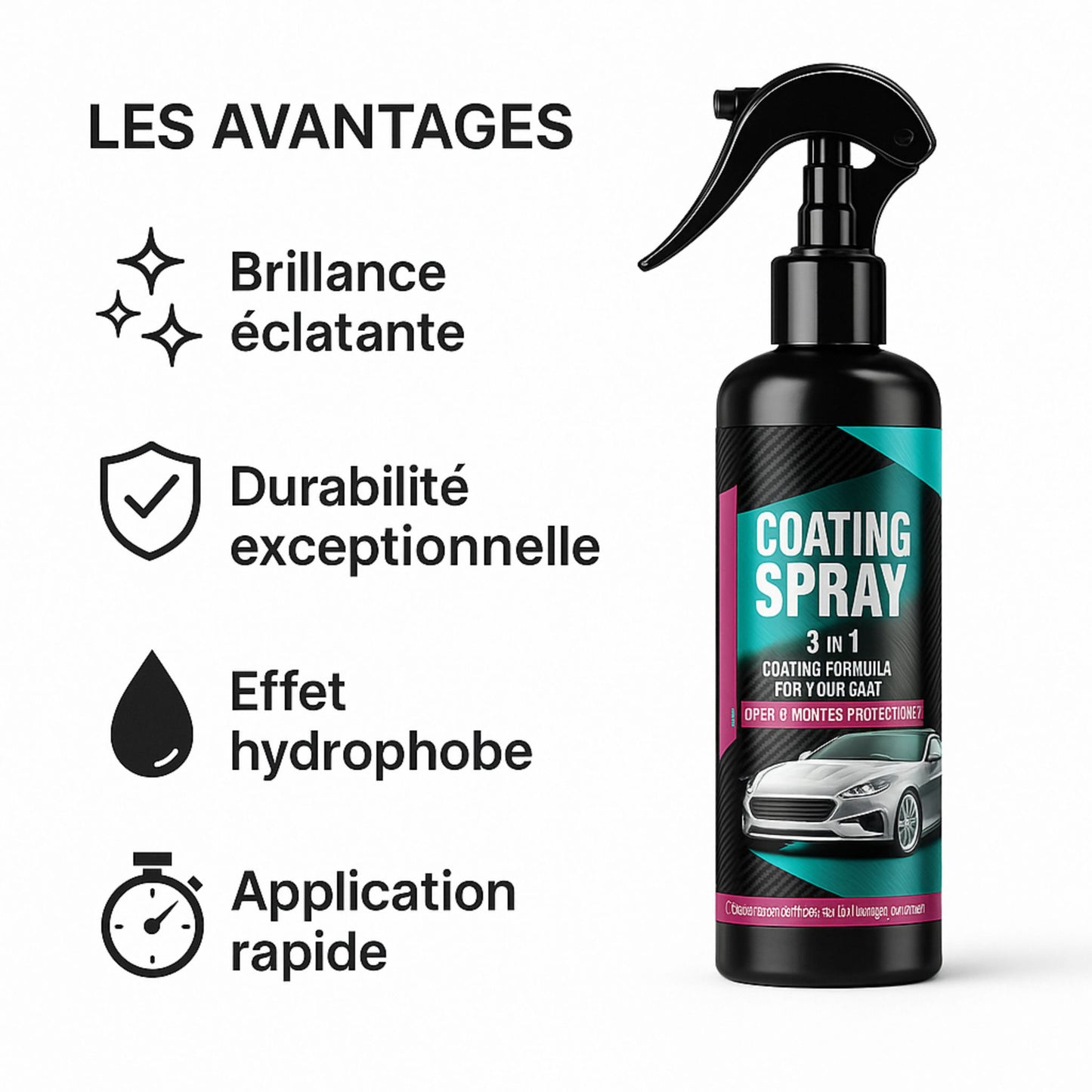 MirrorRides™ – Spray Brillance & Protection Hydrophobe 6 Mois