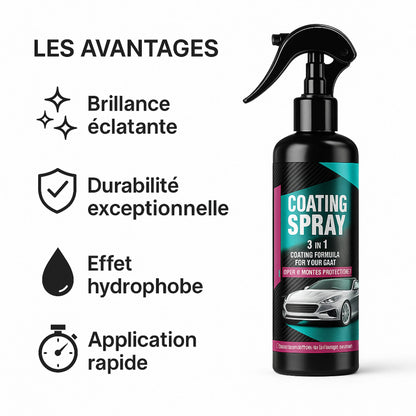 MirrorRides™ – Spray Brillance & Protection Hydrophobe 6 Mois